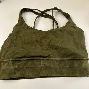 Lululemon Olive Green Women's Sports Bra